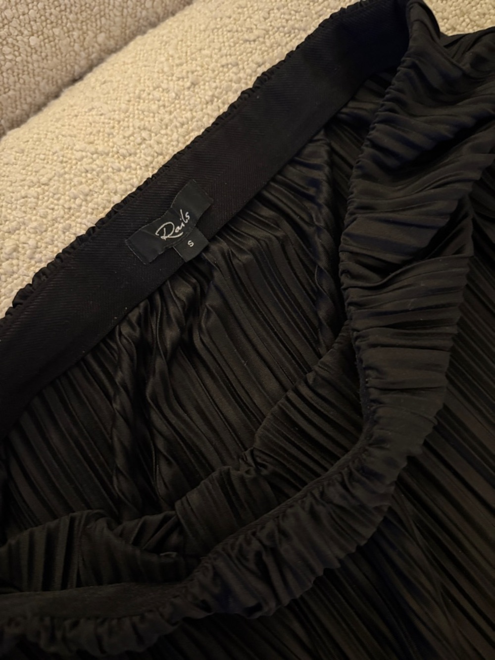 Rails “Stella” Black Pleated Midi Skirt - Picture 3 of 4